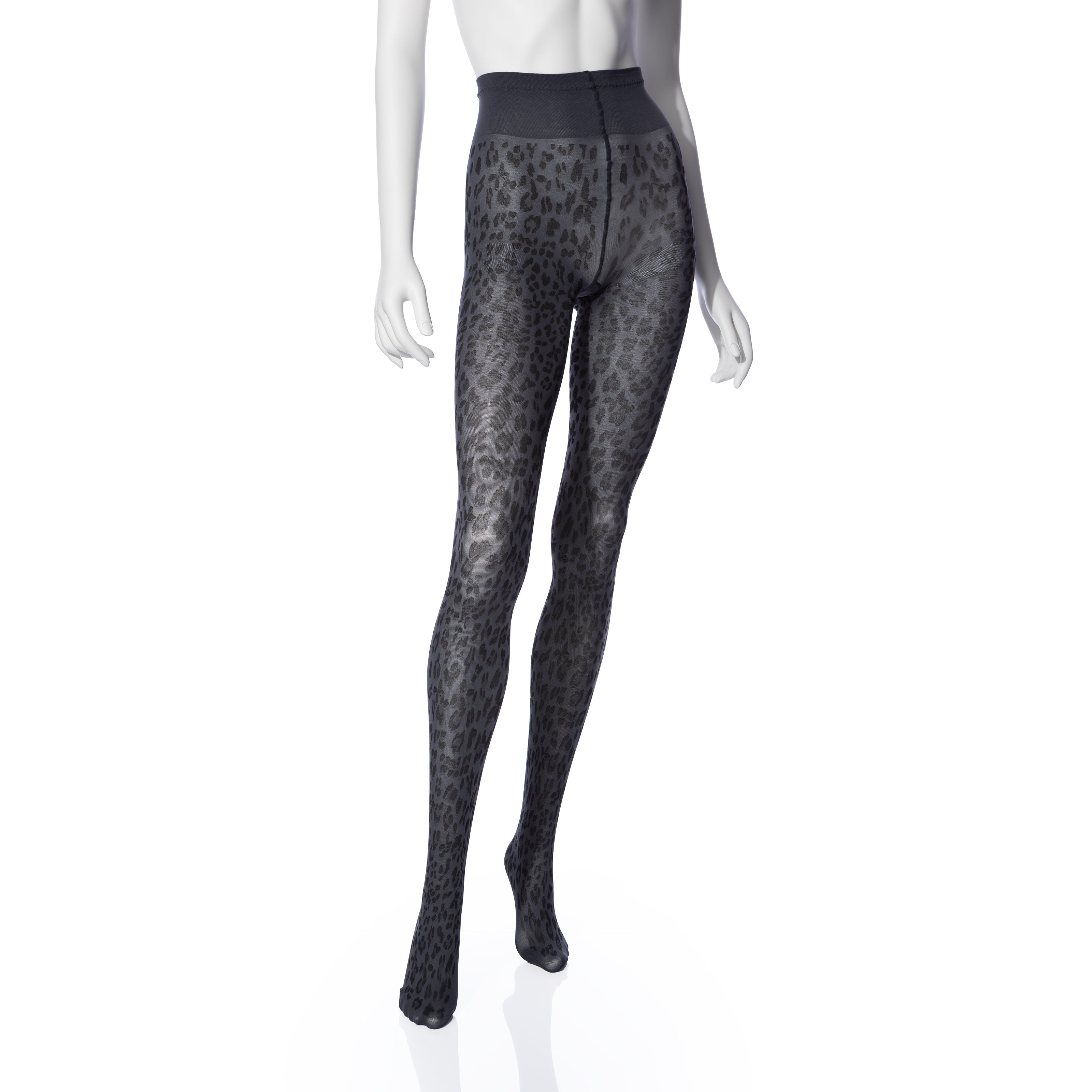 Roxanne Ethically Made Leopard Print Tights - Limited Edition